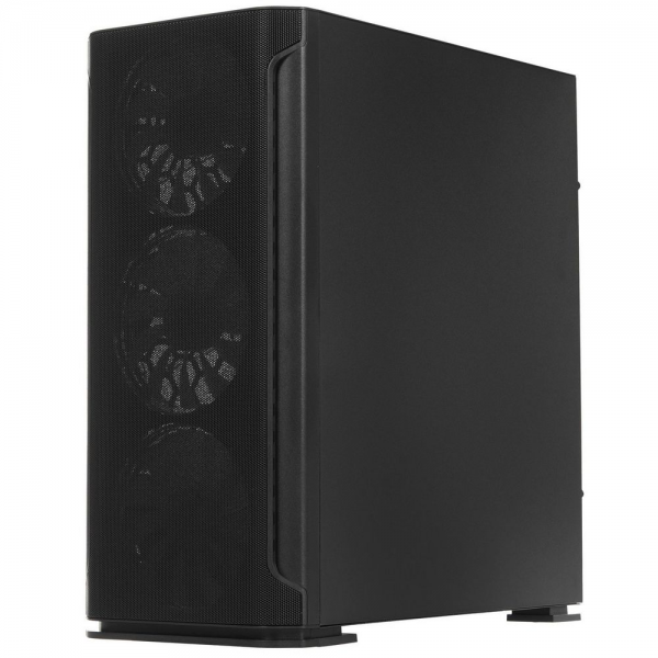 Корпус SOEYI «AX1-B10 SOEYI ATX case with black coating front panel with flat small mesh, without»