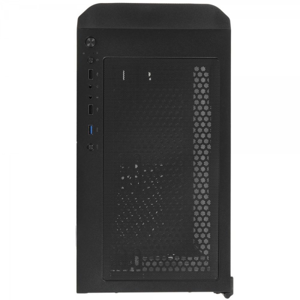 Корпус SOEYI «AX1-B10 SOEYI ATX case with black coating front panel with flat small mesh, without»