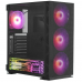 Корпус SOEYI «AX8-B20 SOEYI ATX case with black coating front panel with flat bigger mesh, without»