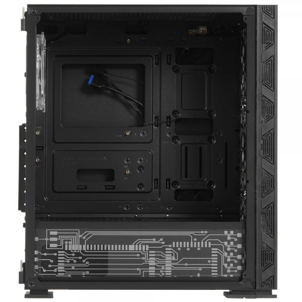 Корпус SOEYI «AX8-B20 SOEYI ATX case with black coating front panel with flat bigger mesh, without»
