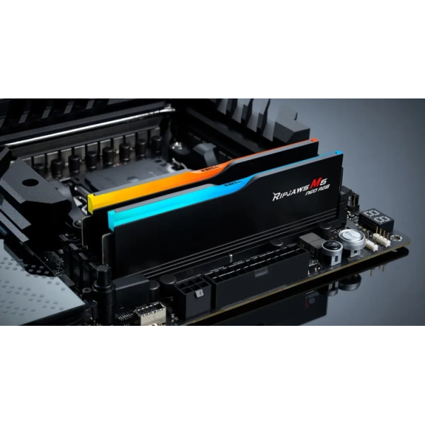 Оперативная память 64 Gb 6000 MHz G.Skill RIPJAWS M5 RGB Black (F5-6000J3040G32GX2-RM5RK)
