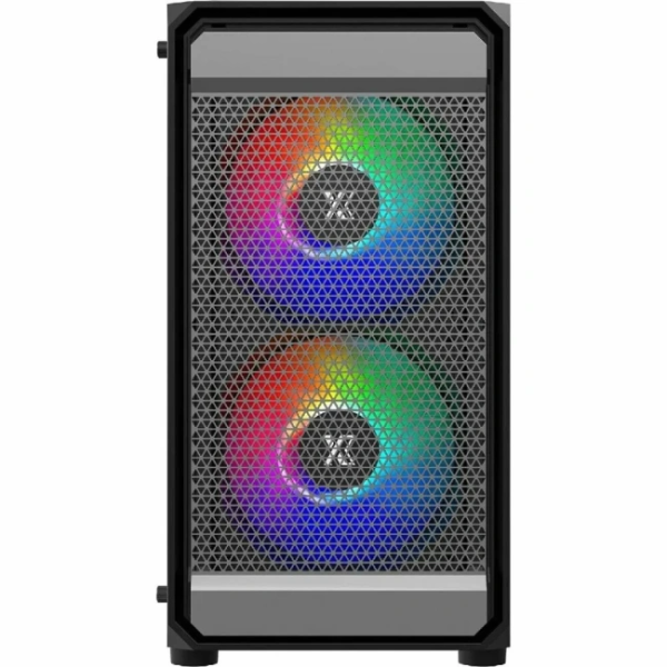 Компьютерный корпус XASTRA A303M TG 3FRGB Black (A303M-2FC14F-1FC12F)