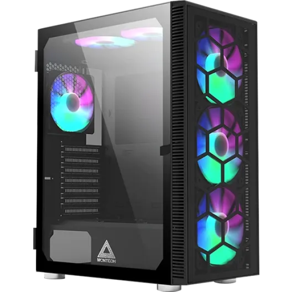 Компьютерный корпус Montech X3 GLASS FRGB Black (X3GB)