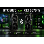 RTX 5070 или RTX 5070 Ti — что выбрать для игр в 2026 году