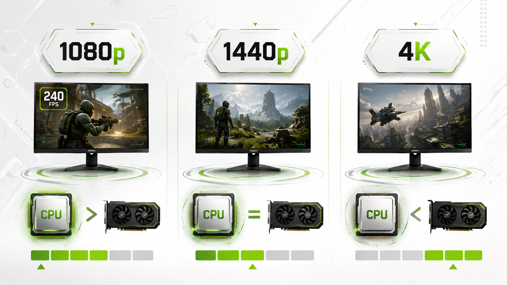 Выбор процессора для игр в Full HD 1440p и 4K